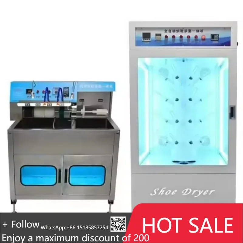 

Коммерческая машина для чистки обуви и машина для сушки обуви на продажу Стиральная машина для магазина чистки обуви