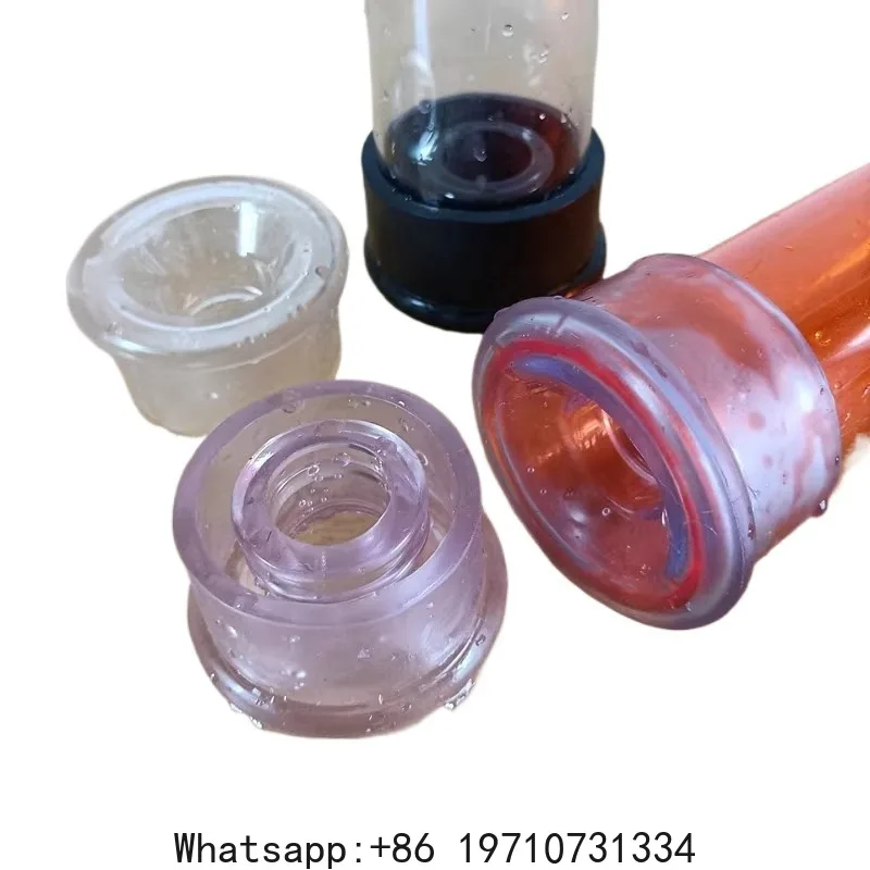 Cubierta de silicona para boca de botella, anillo de sellado para botellas de 4,8 a 5,5 cm, junta de goma, accesorios para máquina de ejercicios con bomba de vacío