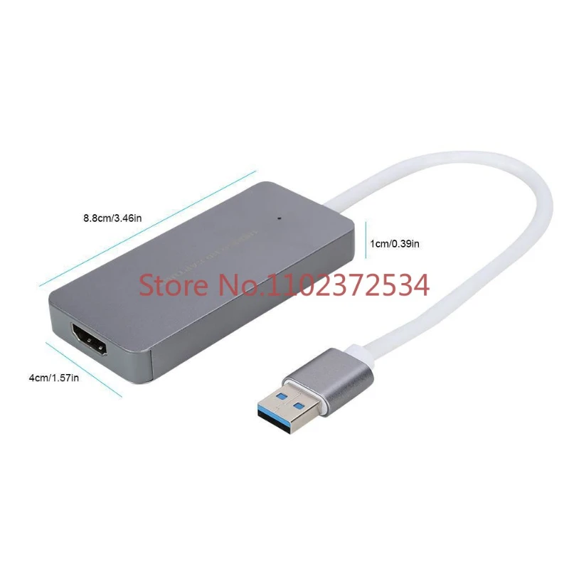 

HDMI to USB3.0 high-definition acquisition card, mobile game camera, conference video, Douyu live streaming card box