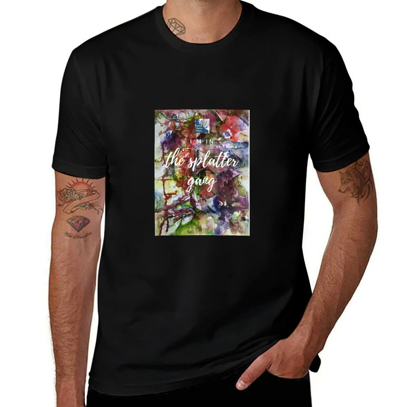 

Splatter Gang T-Shirt quick drying shirts graphic tees tshirts for men