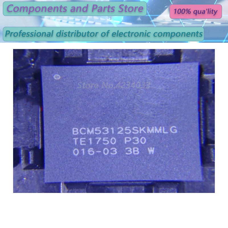 

1PCS BCM53125SKMMLG BCM53125SKMM BCM53125S QFN NEW100% BCM531 25SKMMLG