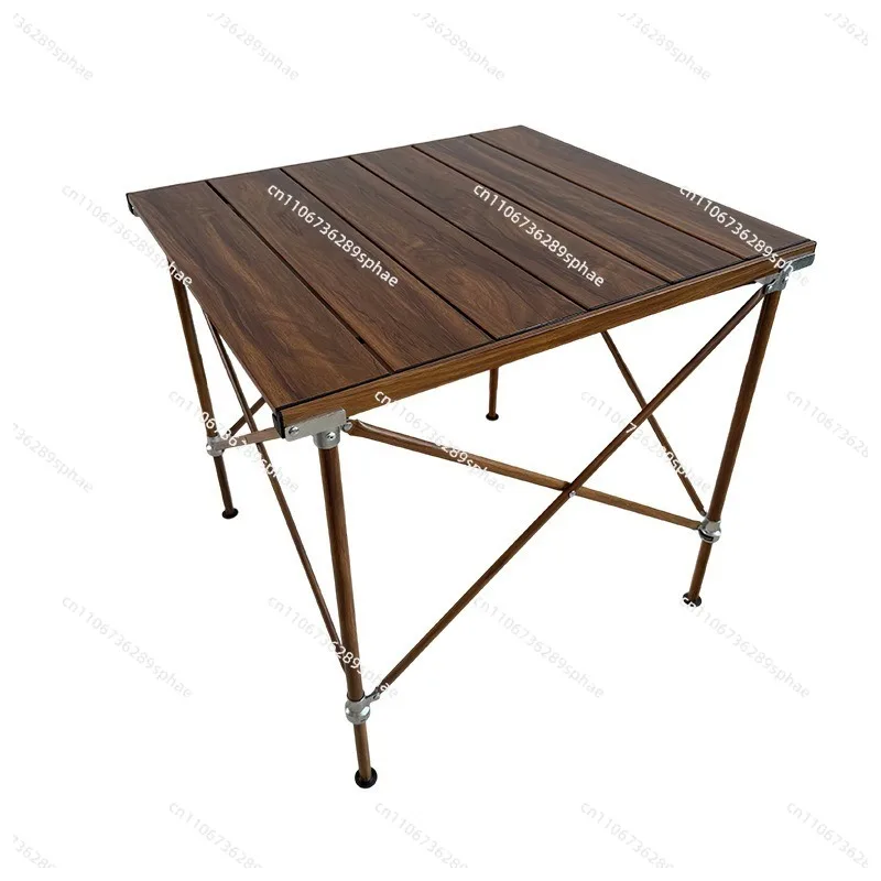 Camping folding table Car portable aluminum alloy liftable picnic table