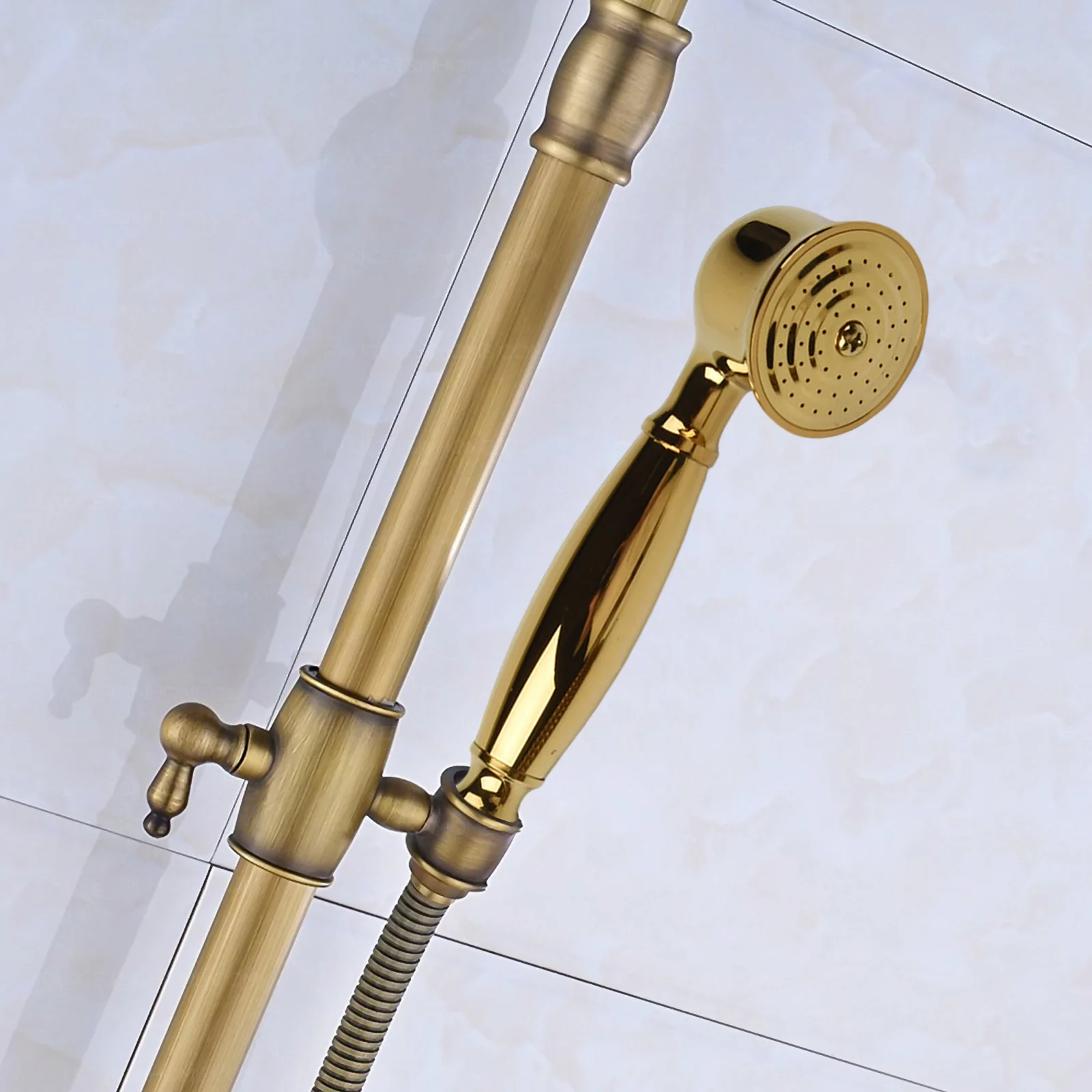 

Насадка для душа постоянного давления Водосберегающий душ Съемная насадка для душа Винтажная насадка для душа Позимнее высокое давление