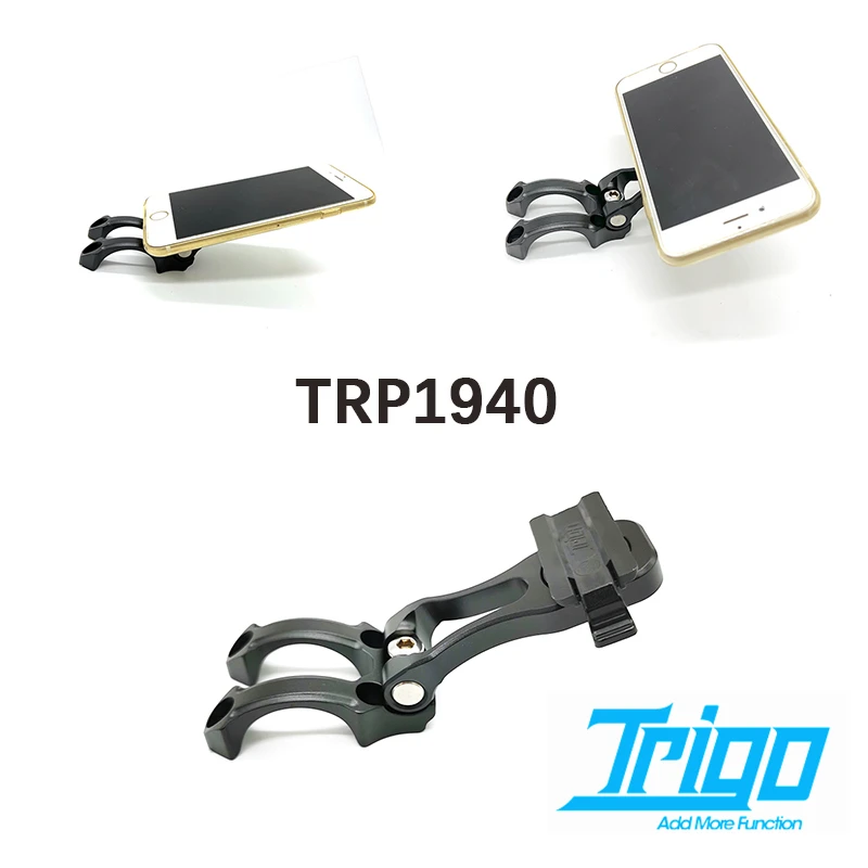 TRIGO TRP1940 Tempat Ponsel Sepeda EIEIO Tempat Komputer untuk Birdy Generation 3 Aksesori Sepeda Braket Lampu GOPRO