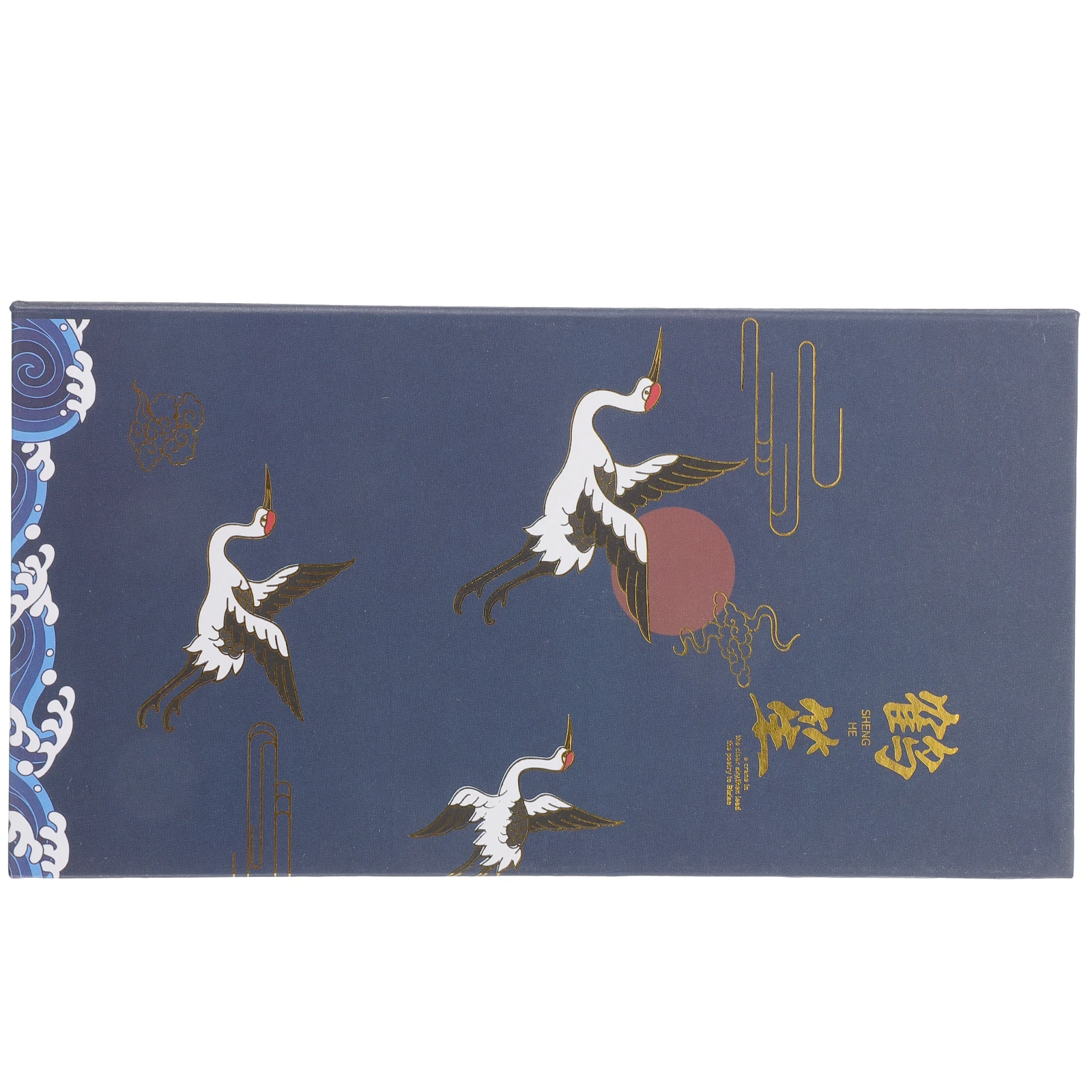 

Adhesive Notes Chinese Style Memo Pads Crane Pattern Notepad Set Paper Planner Stickers for Office