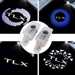 2Pcs Car LED Door Welcome Logo Lights for Acura TLX 2015 2016 2017 2018 2019 Courtesy Projector Ghost Shadow Lamps Accessories