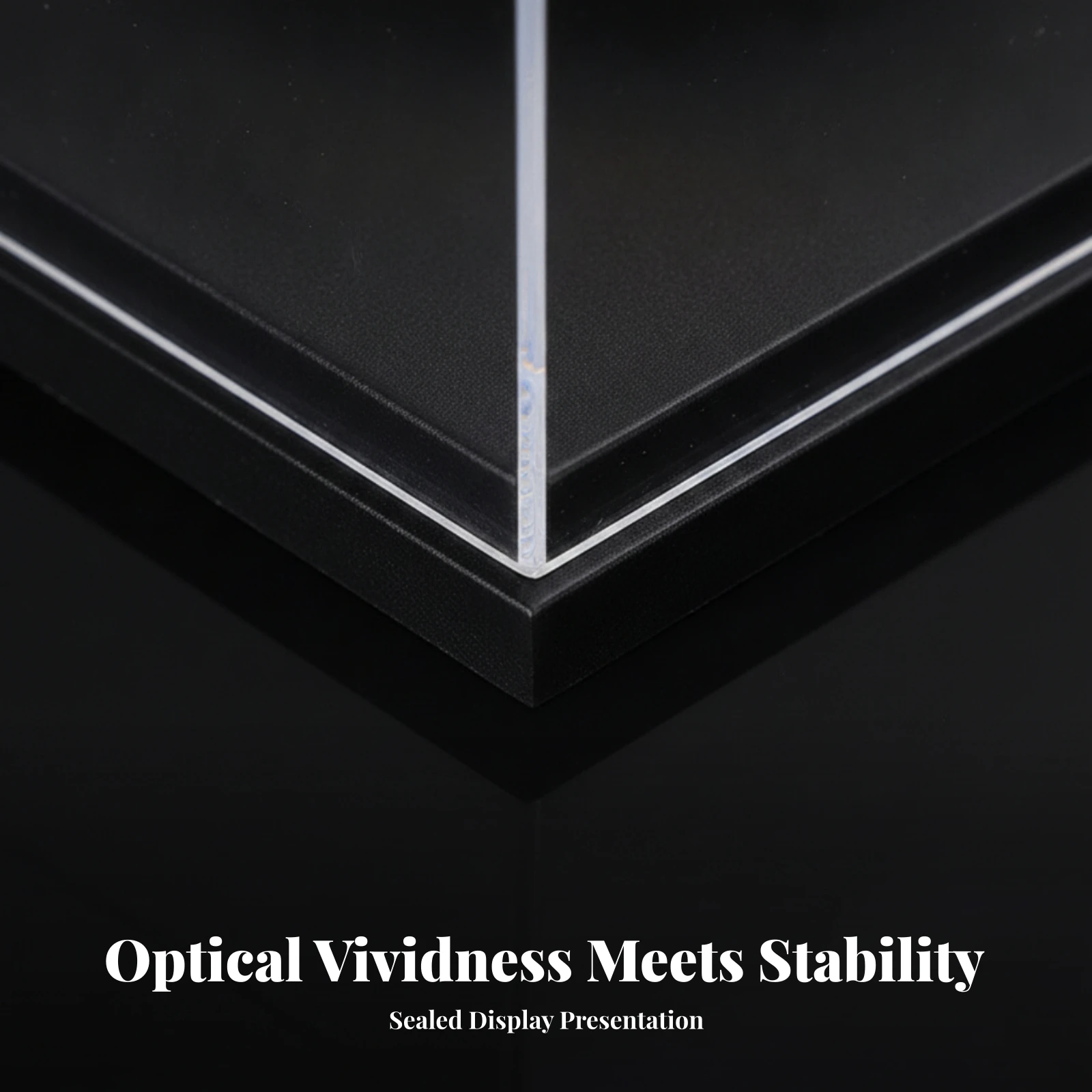 Showcase Enclosed 1:32 Scale Model Car Display Case Display Case with Black Base High-Clarity for Diecast Collectors