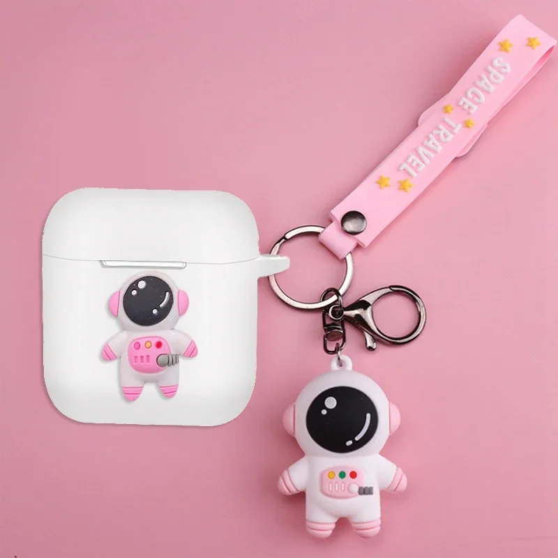 Casos dos desenhos animados para haylou t33 moripods caso bonito animal silicone bluetooth fones de ouvido caso capa fundas