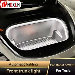 Facile installazione LED Car Front Trunk Light Strip impermeabile flessibile Auto modificato illuminazione lampada al Neon per Tesla Model 3 Model Y S X