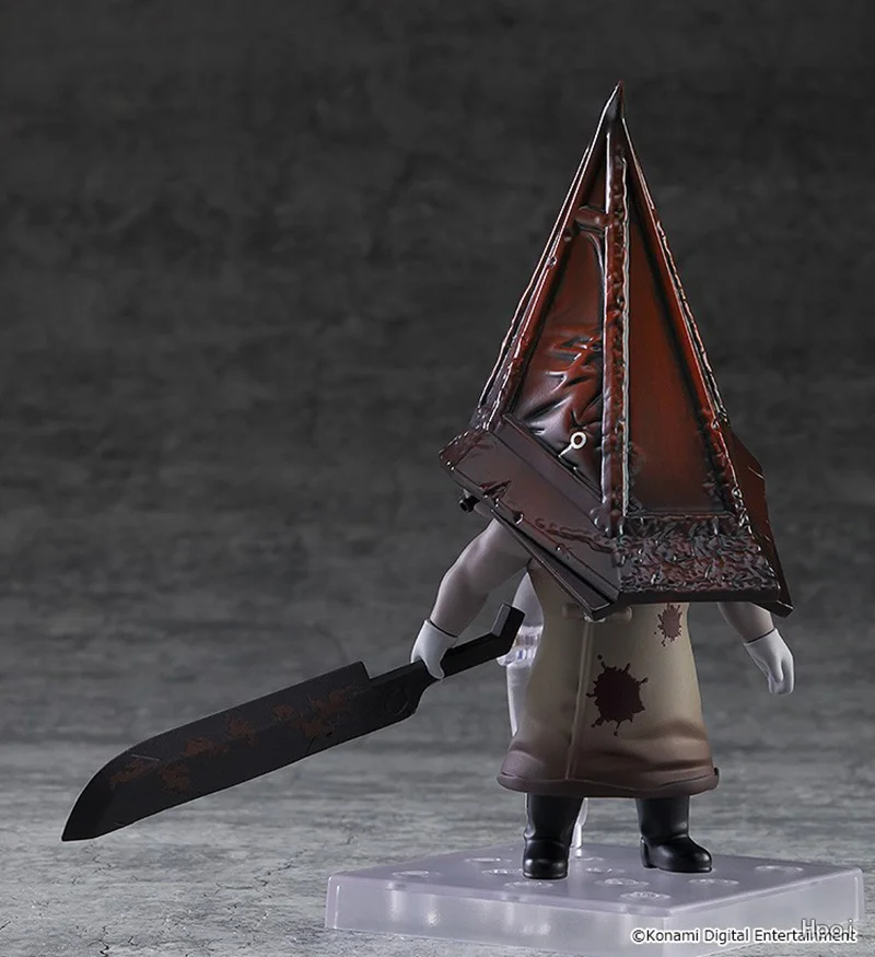 Anime silent hill 2 figura vermelha pyramd coisa 2572 figura de ação montar mudança rosto brinquedo colecionável modelo artesanal boneca presentes