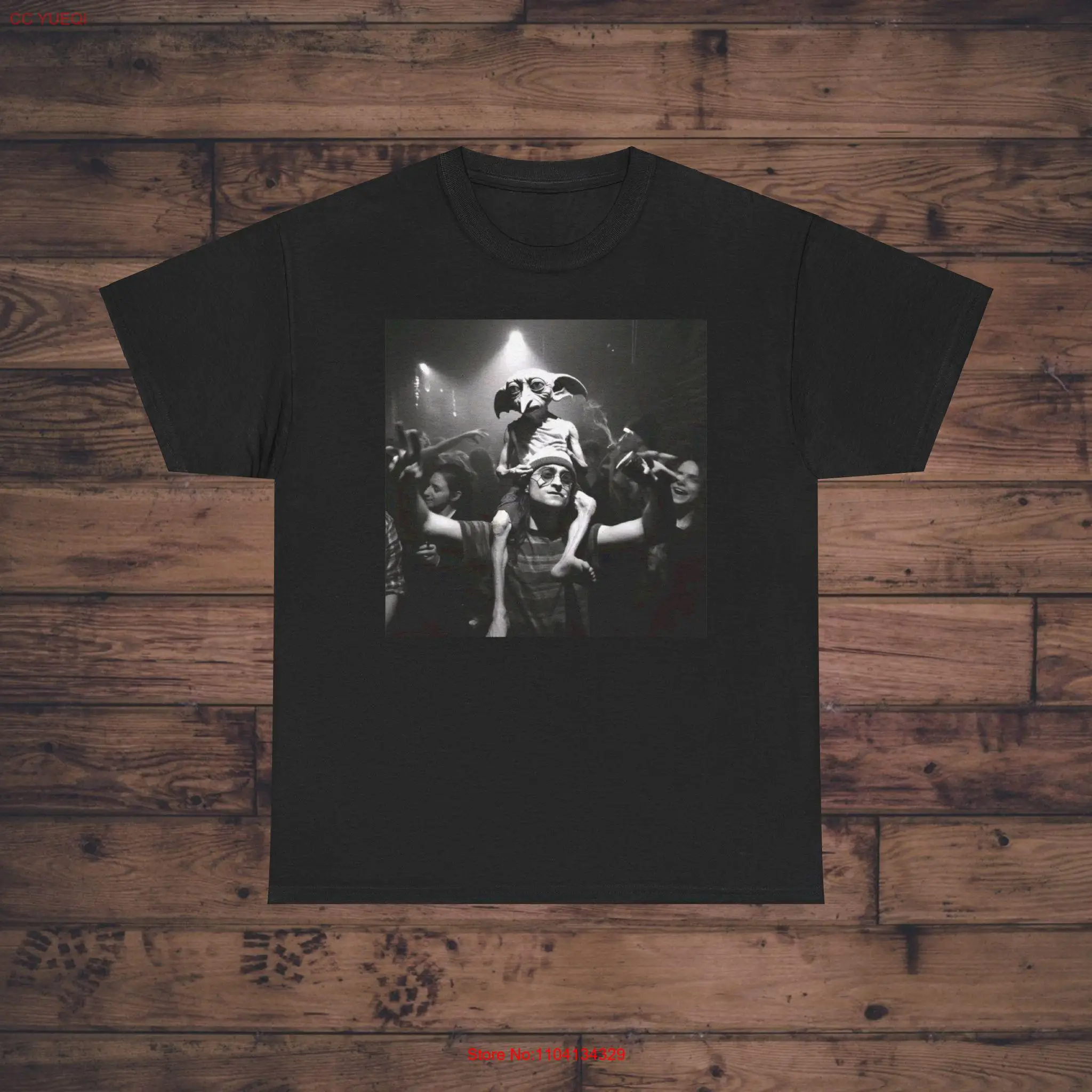 Lustiges Zauberer- und Kobold-Rave-Party-T-Shirt, Fan-Magical-Film, Buchliebhaber, Fantasy-Charakter, Top mit langen oder kurzen Ärmeln