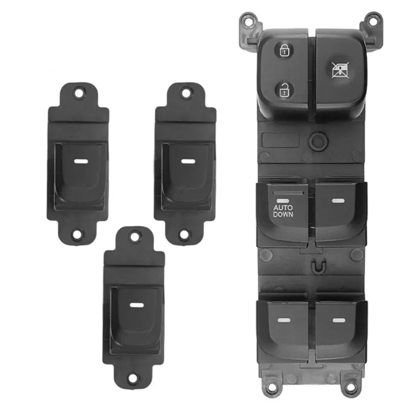 AB96-93580-B4500 93570-B4010 Electric Master Window Switch Button For I10 10 Places Ear 1.0 SX 2013-2017