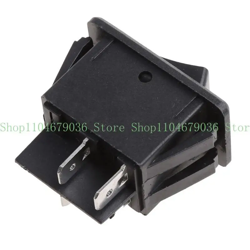 652F 12V Car Boat Toggle Rocker Switch LED Fog Light On/Off Button 4Pin Rocker Switch