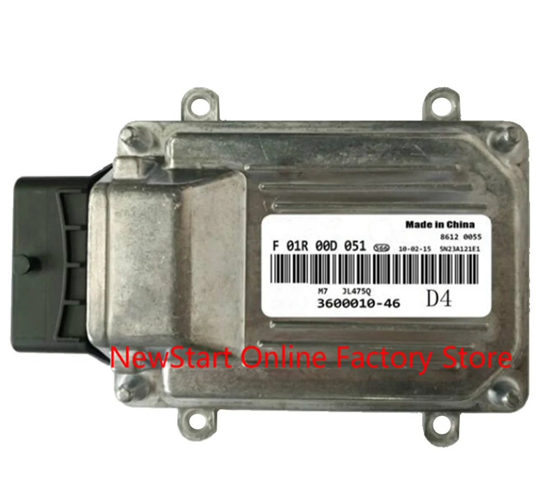 

F01R00D051 New ECU Original Car Engine Computer Board Electronic Control Unit F01RB0D051 3600010-46 Fit for Changan Alsvin