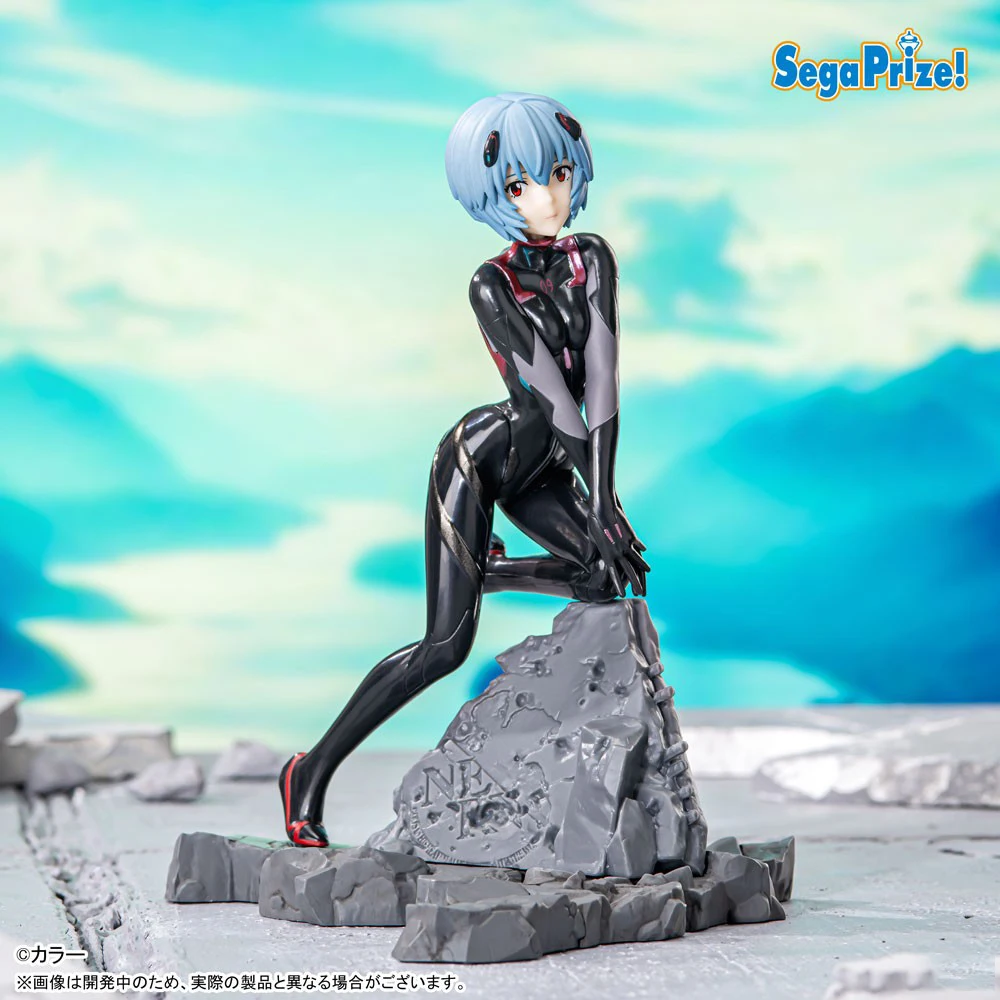 Pre Sale Original Sega Luminasta Shin Evangelion:fine Ayanami Rei Soryu Asuka Langley Maria Iskariot Anime Girls Model Toys