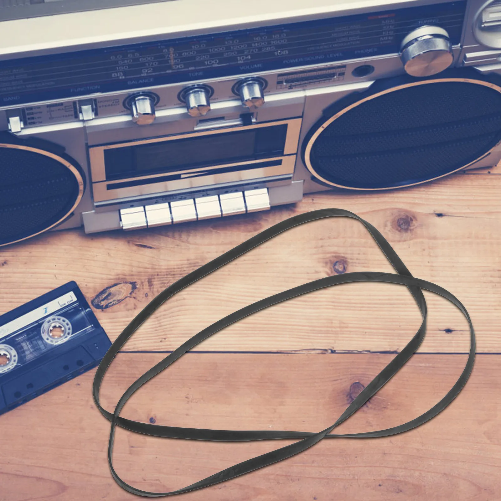 Premium Recorder Rubber Belt for Cassette Players Tape Decks and Vintage Audio Devices Stretch Resistant Smooth Transmission