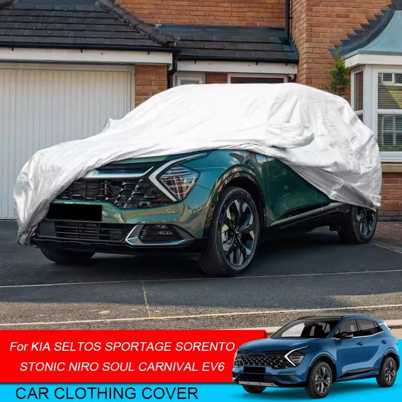 

Car Cover For KIA Telluride Carnival EV6 NIRO SELTOS car protective cover,Anti aging,Auto Dustproof Anti-Rain Snow Waterproof