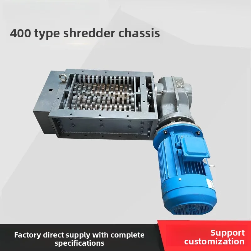 Industrial Shredder for Plastic Film, Wood, Scrap Metal & Iron Shavings – Single/Double Shaft, Small & Large Models