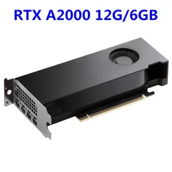 RTX A2000 12G/6GB Professional Graphics Card for Modeling Design Rendering Clip 3D PS