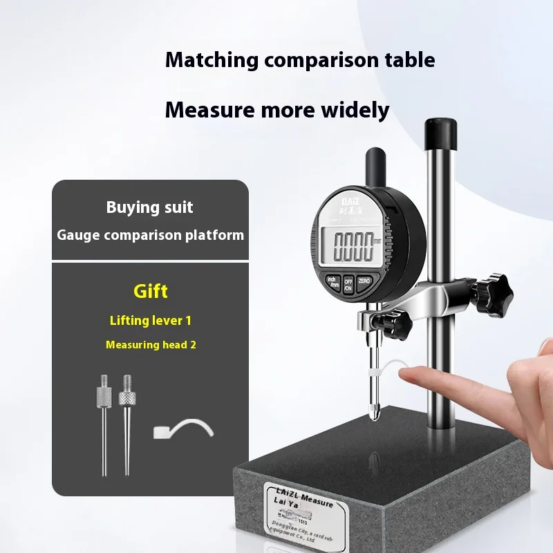 Digital percent gauge electronic high precision digital micrometer 0.001mm0-50.8 height gauge