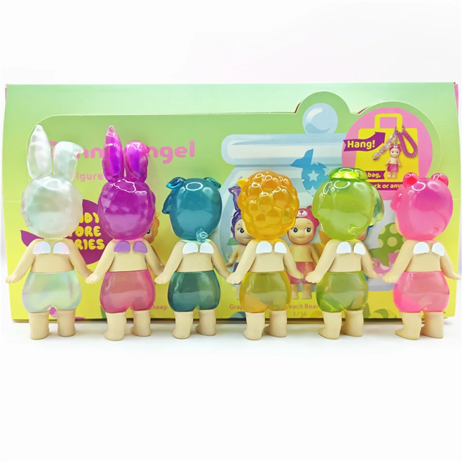 2025 NEW HOT Candy House Keychain Angel Puppy Sky Series makes Sunny Doll Blind Box Backpack Doll Pendant toys surprise box