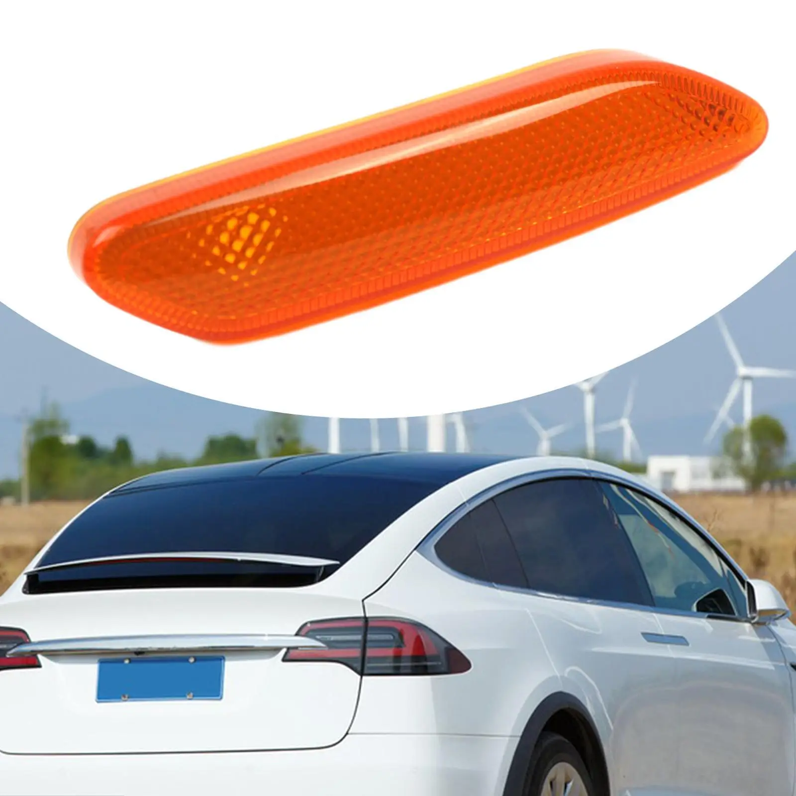 

Прочный пластиковый боковой габаритный фонарь, компактная замена указателя поворота для BMW MINI R60 Countryman R61 Paceman, повышенная безопасность