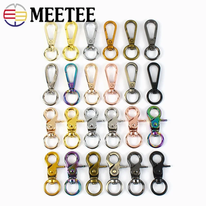 

5/10/20Pcs13mm Metal Buckles Lobster Clasp Swivel Trigger Snap Hook Strap Chain Connection Buckle Dog Collar Carabiner Accessory