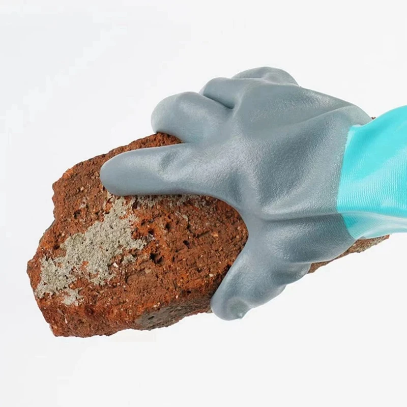 Reusable Heavy Duty Safety Work Gloves Acid Labor Protection Wear-Resistant 2Pcs