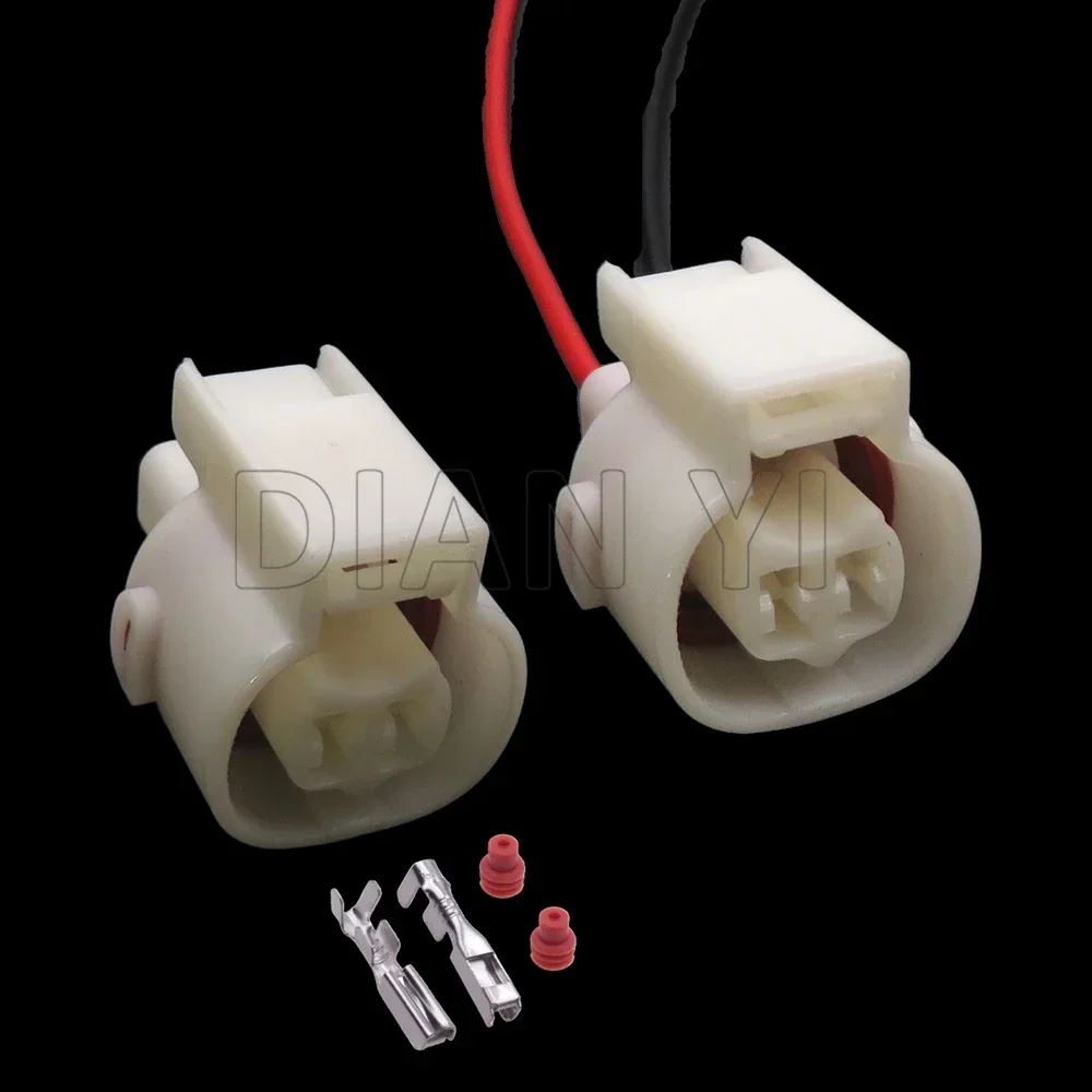 

1 Set 2 Way Auto Waterproof Connector 7223-1522 AC Assembly Auto Wire Cable Socket with Cables