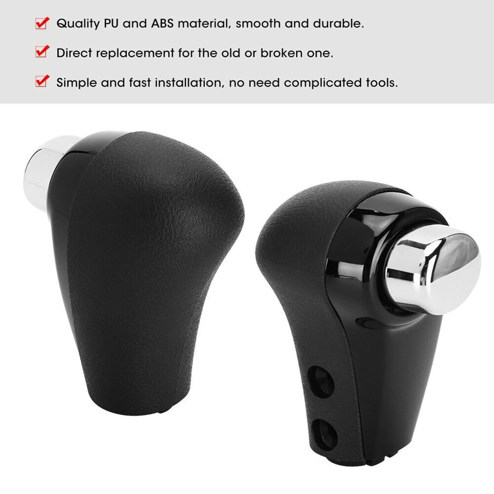 Gear Shift Knob Handball Shift Lever 54130-TV0-G51 Fit For Honda HR-V 2016 2017 2018 2019 2020 PU+ABS Car Accessories Top-Rated