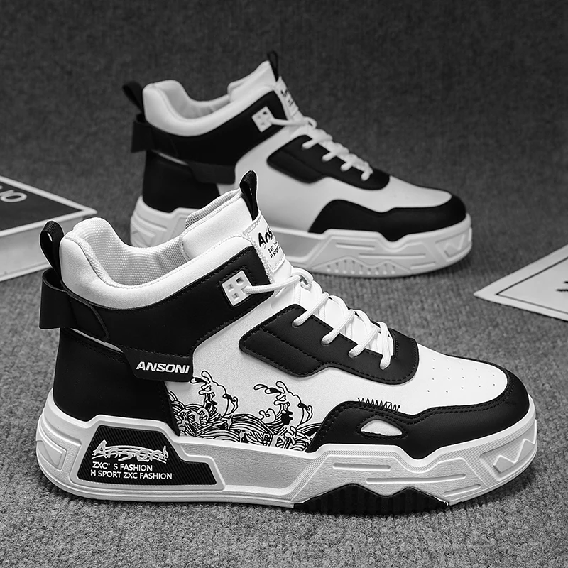 

Мужские высокие берцы, осень 2021, новинка Faion, универсальные, повышающие, противоскользящие, повседневные, Sports oes для студентов