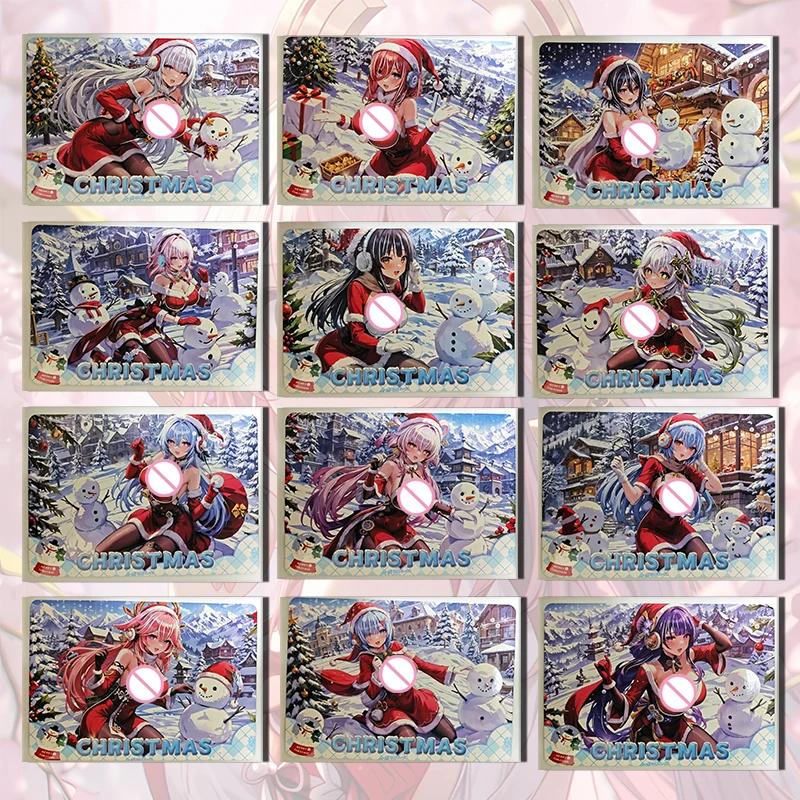 

Goddess Story ACG Sexy Girl GOL card Raiden Shogun Yae Miko Nahida Ganyu Nakano Miku boy Коллекция игрушек на день рождения, рождественские подарки