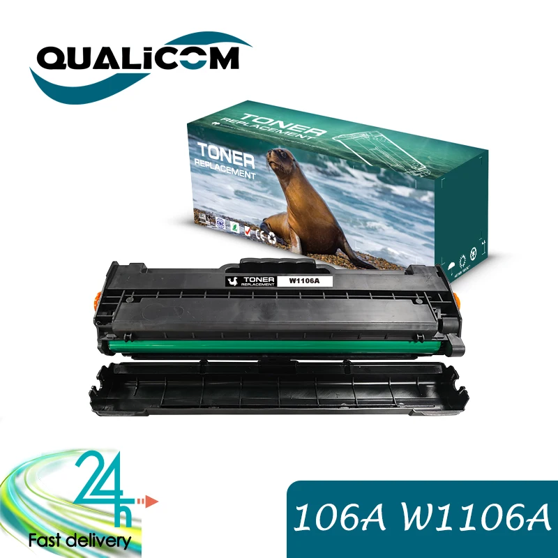 

Compatible 106A W1106A Toner Cartridge with Chip 1500 Pages Yield for HP Laser 107A 107W MFP 135A 135FNW 135W 135AG 137FNW