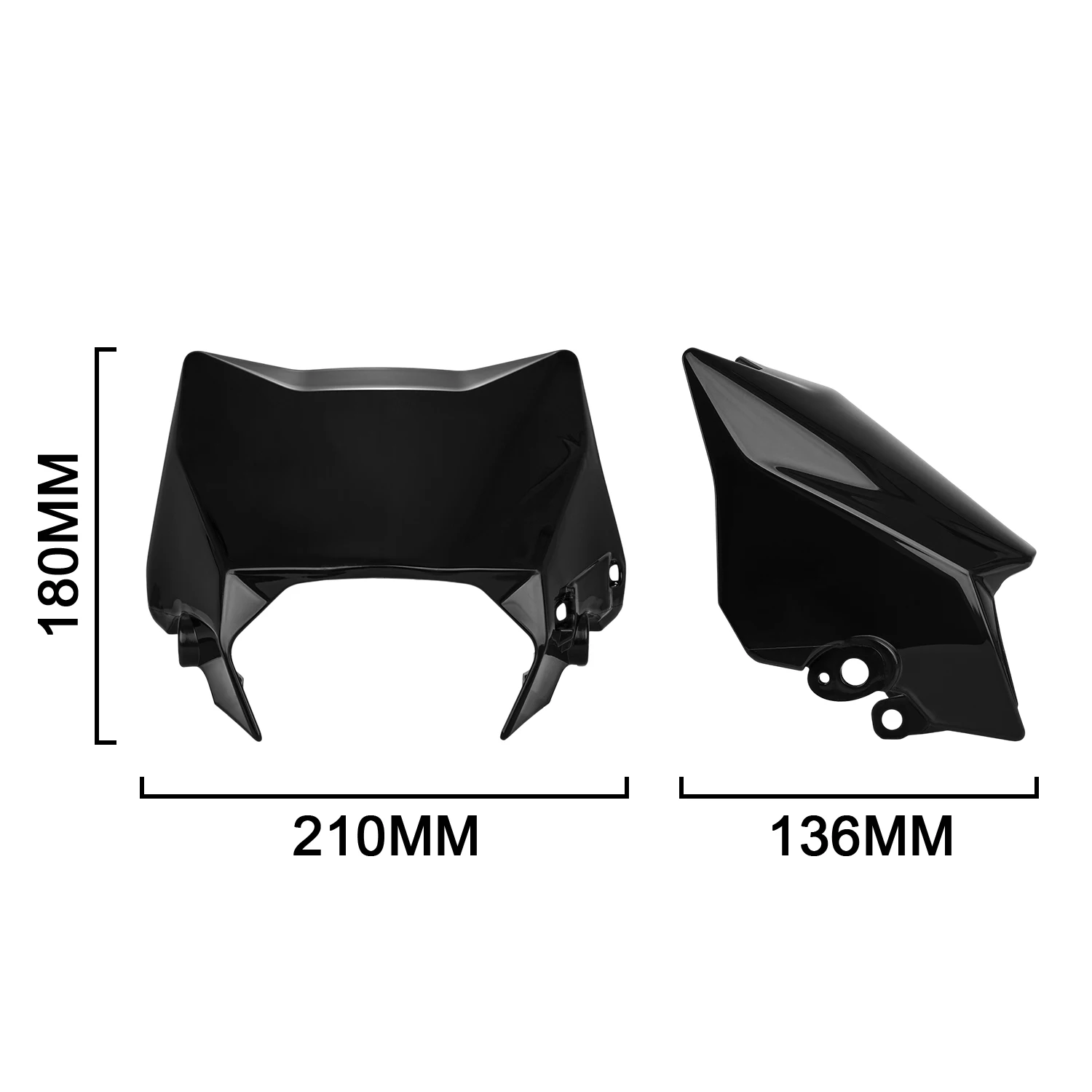 Lamp Cover Mask Guard Plate For Surron Ultra Bee Performance Upgrade Off Road Replacement Electric Dirt Bike Ebike Motorcycle