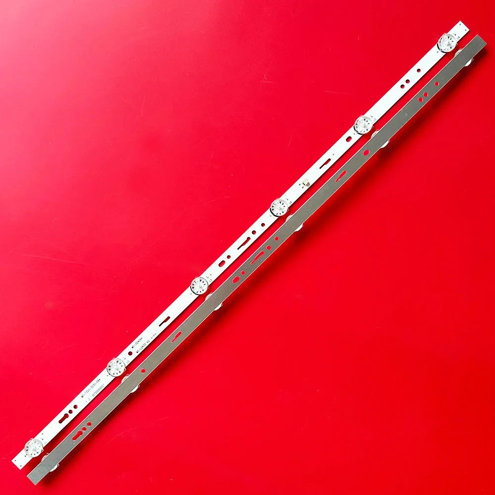 2/10 قطعة LED شريط إضاءة خلفي MS-T320-3030-08A MC-32A06X ل NEO 32 بوصة LED TV 32A/3210 JS-ME32M106ED.908L 6LED 3V