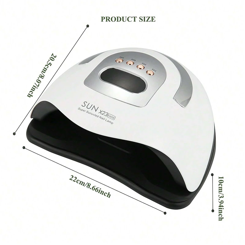 SUN X23 Nail Lamp  Nail Dryer For Manicure 81 Leds UV Light Quick Cure Autosense Nail Lamps