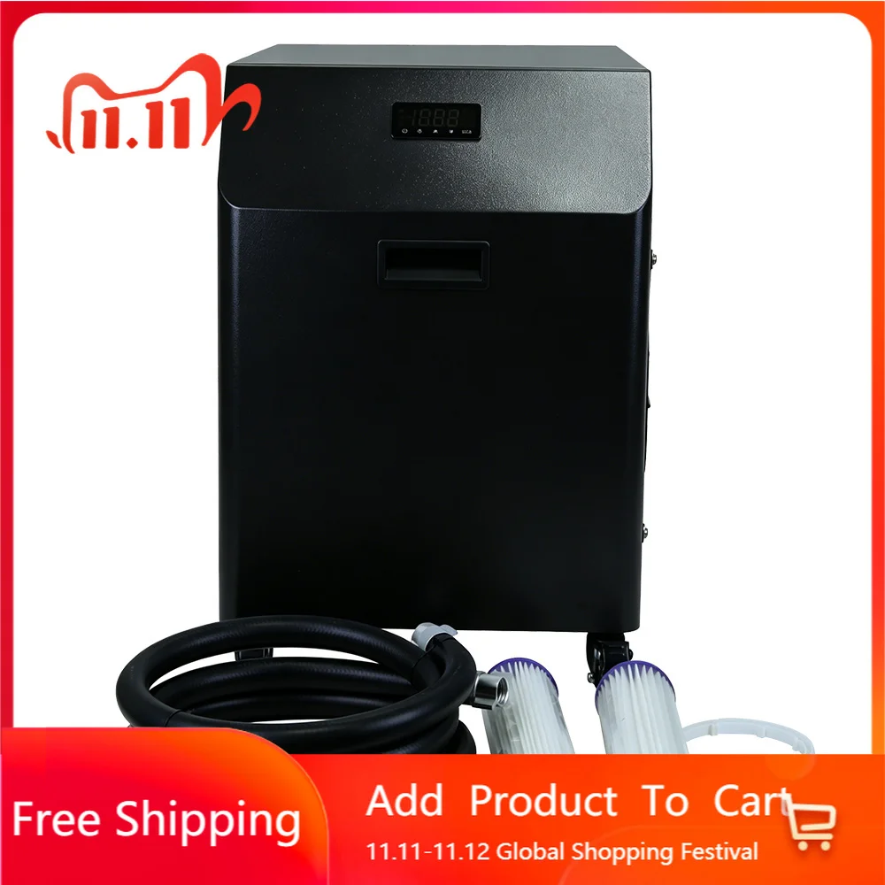 All In One R410A Ice Bath Chiller Motor Pump Compressor Auto Digital Heat Cool Year Round Eco 0.5-3h.p