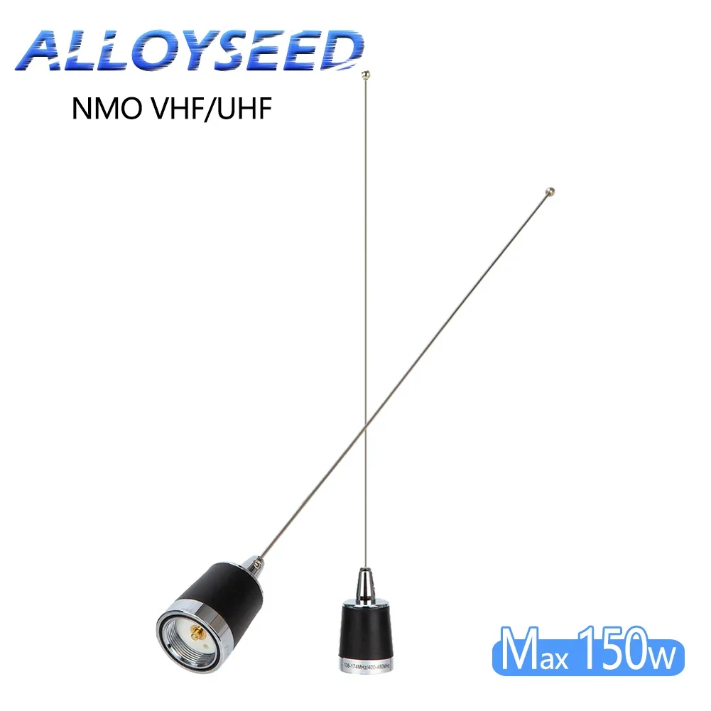 Dwuzakresowa antena NMO VHF UHF 144/430 MHz 100 W o wysokim wzmocnieniu Samochodowe radio mobilne Ham Antena Walkie Talkie Zupełnie nowe akcesoria Walkie