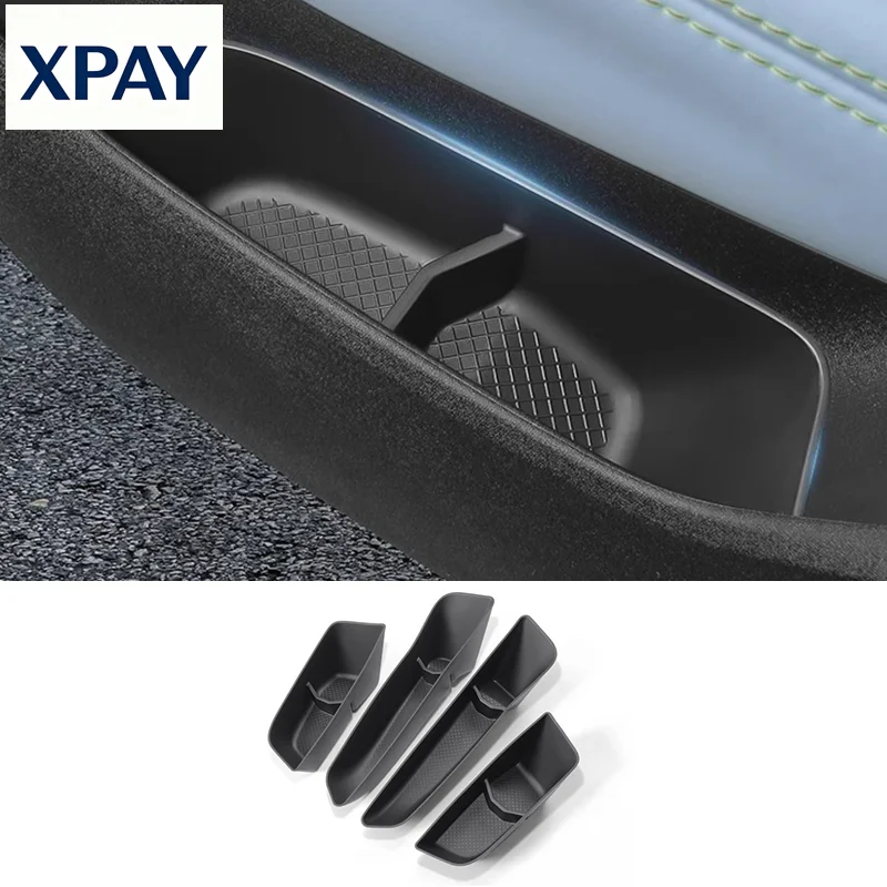 

New For BYD Seagull 2023-2024 Car Door Storage Box Door Slot Slot Storage Box Tidy Up Dirt-proof Automotive Supplies