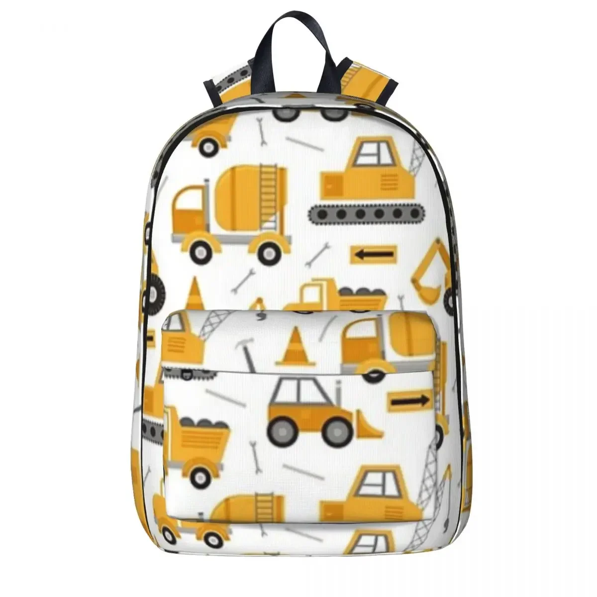 

Construction Trucks Backpack Fashion Student School Bag Laptop Rucksack Travel Rucksack Large Capacity Bookbag