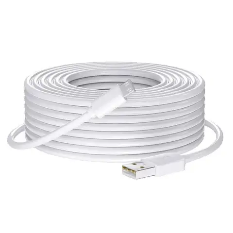 10M Ultra long USB to Type-c Micro USB Fast charging data transmission cable For XiaoMi Camera monitor Mobile tablet Tachograph