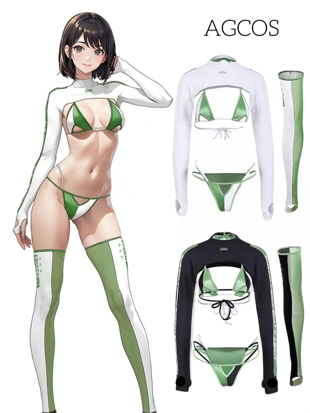 

AGCOS Original Design Racing Queen Girl Bikini Cosplay Costume Woman Bra Lingeries Roleplay Lovely Sexy Cosplay