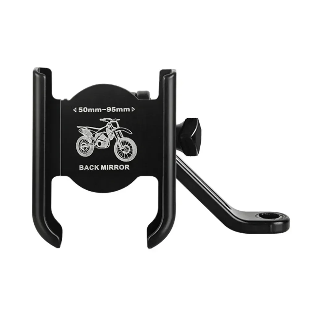 AliExpress NONE Motorcycle Phone Bracket Universal Rotatable Handlebar Rearview Mirror Mobile Phone Mount Shockproof Bike GPS Navigation Stand