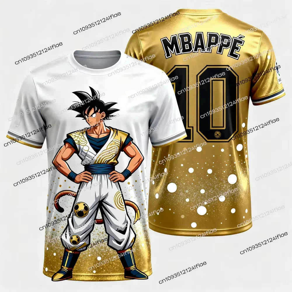 Sommer Dragon Ball T-Shirt Kinder Oberteile Anime Figuren Son Goku Super Saiyan T-Shirt Jungen T-Shirts Kinderkleidung Kurzarm