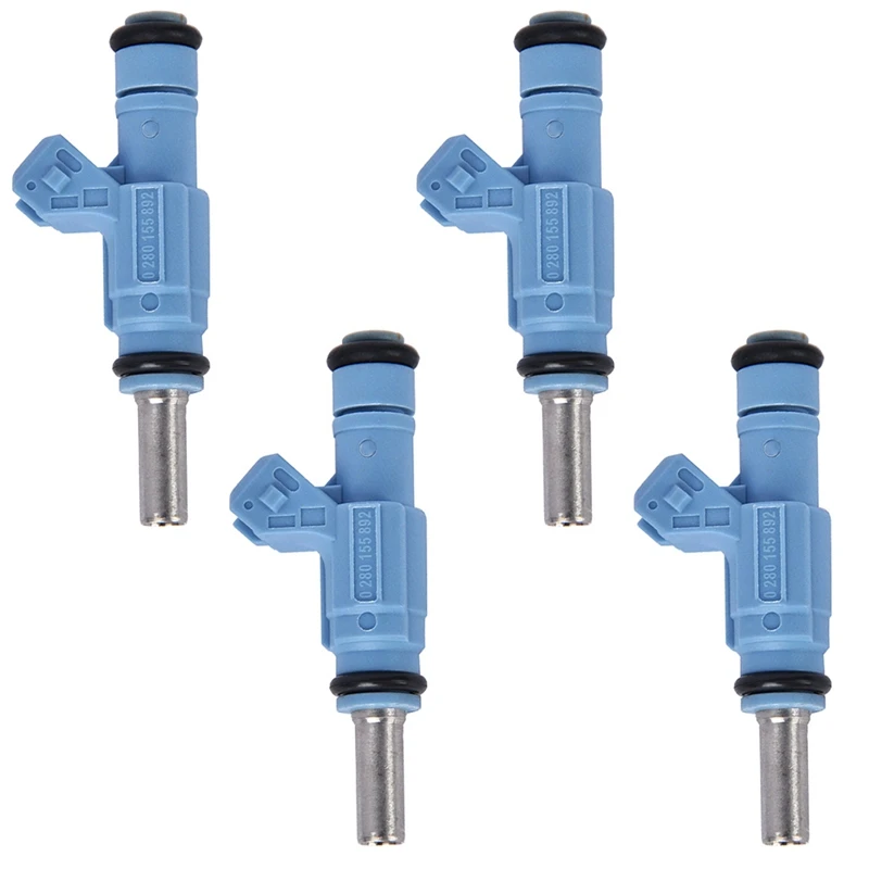 4 PCS Fuel Injectors As Shown Plastic+Metal For  TT Quattro 1.8T 06A906031J 0280155892