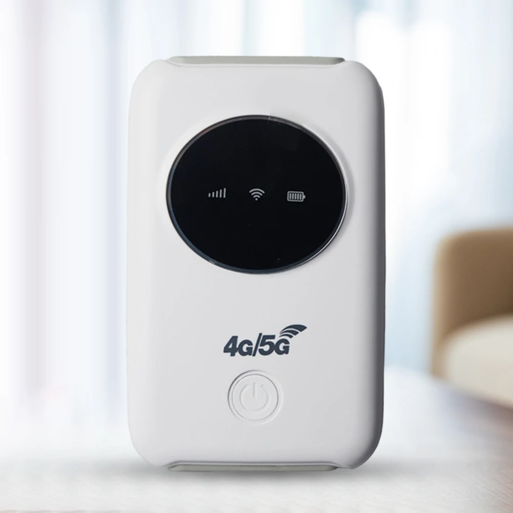 3200mAh 4G Wireless Router 150Mbps Mobile Broadband ครอบคลุมกว้างพร้อมซิมการ์ดสล็อต 10 ผู้ใช้ WiFi ไร้สาย LTE โมเด็ม WiFi