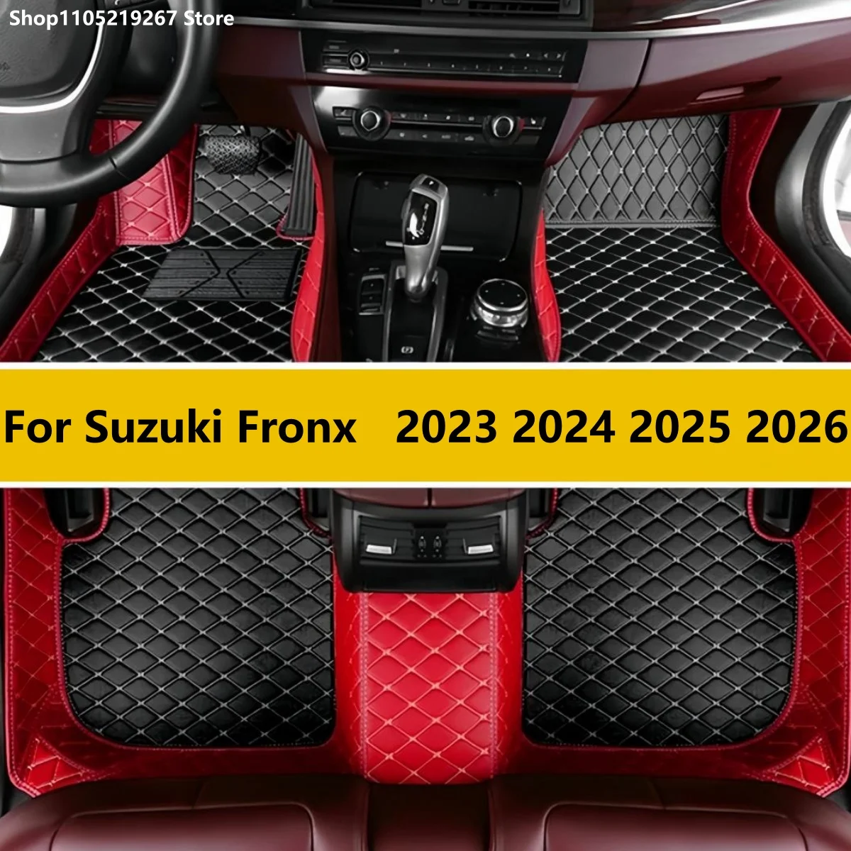 

Цвет сращивания, автомобильные коврики на заказ для Suzuki Fronx 2023 2024 2025 2026, автомобильные ковры, аксессуары для ног Coche