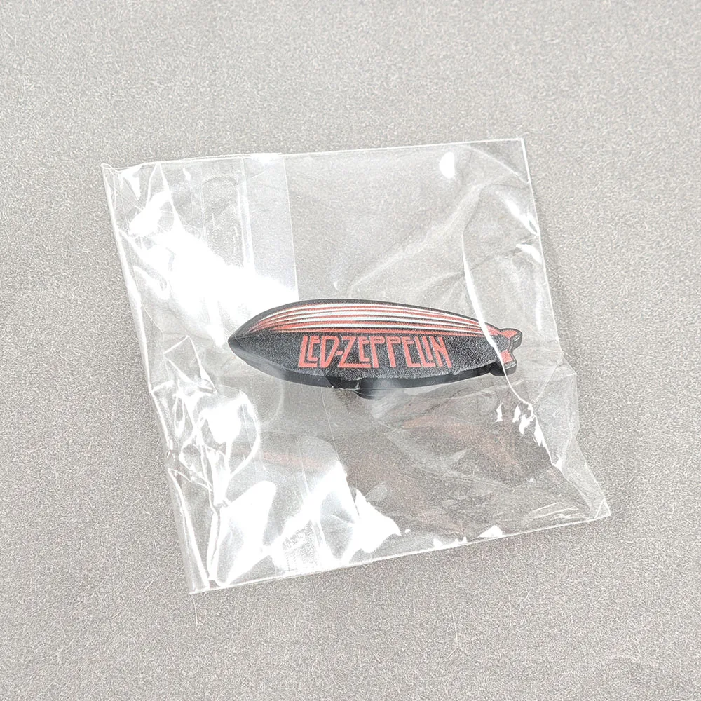 L-Led Z-Zeppelin Brosche Vintage Rockband Anime Cartoon Luftschiff Metall-Abzeichen Retro Emaille-Pin Musik-Fan-Geschenk Schmuck – Detail 9