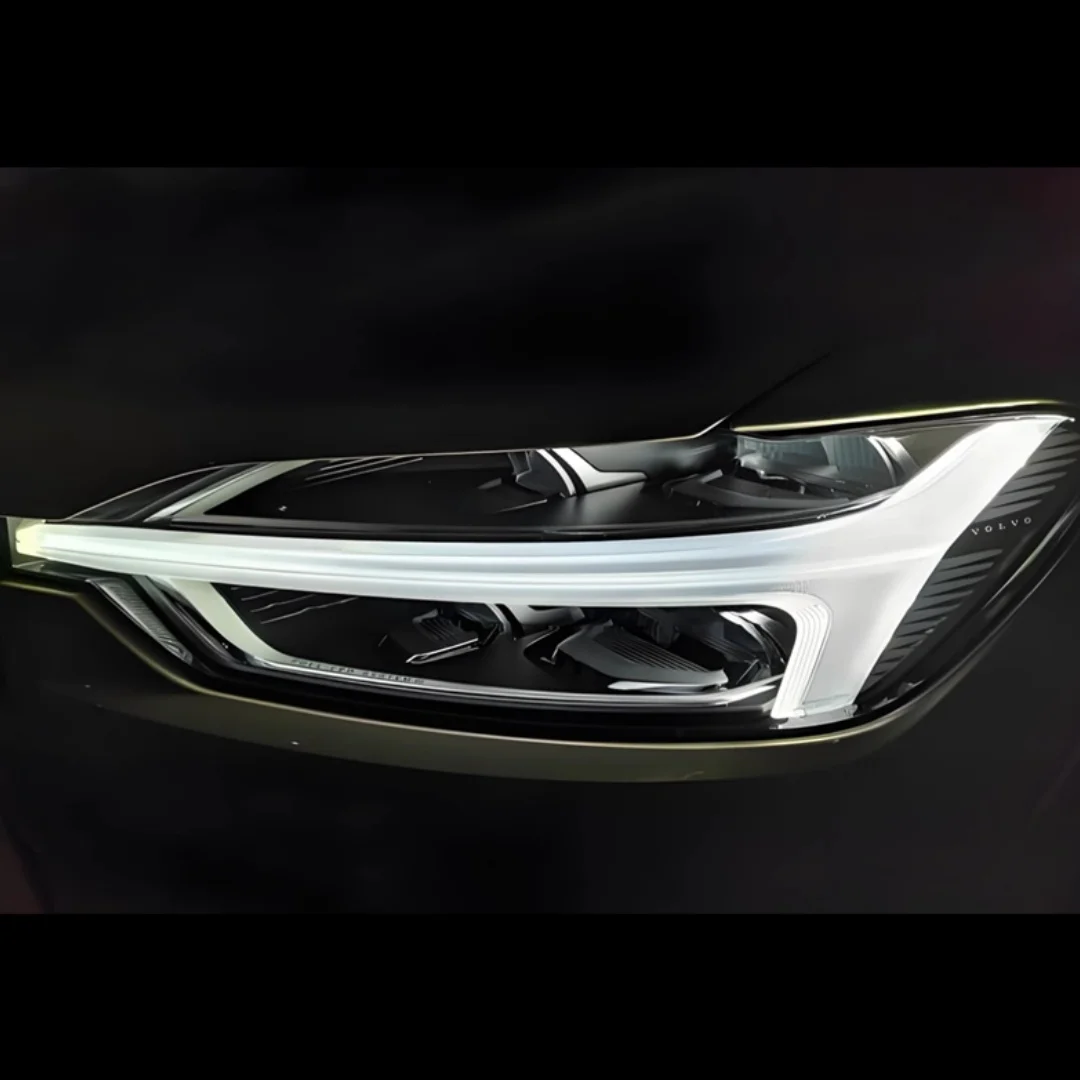 NEW Headlight Light Tube DRL Tube Acrylic Light Guide Fiber For VOLVO XC60 2018 2019 2020 2021 detail image 4