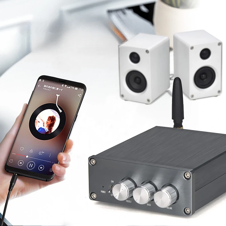 

Высокомощный двухъядерный цифровой усилитель мощности TPA3116, Hi-Fi, домашний сабвуфер, Bluetooth 5,3